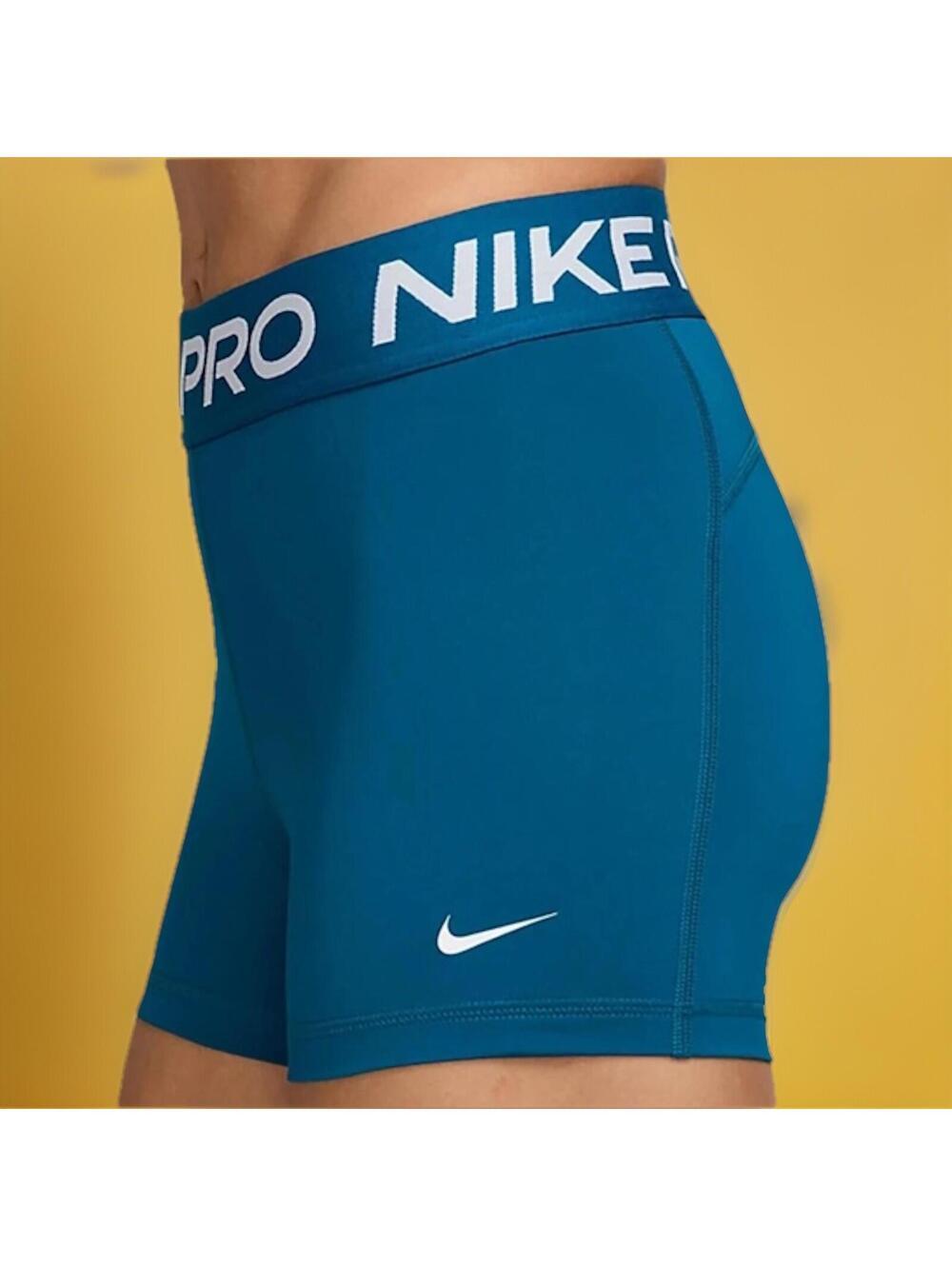 $32 Nike Women’s Dri Fit Pro 3" Training Mid Rise Compression Shorts CZ9857 XL